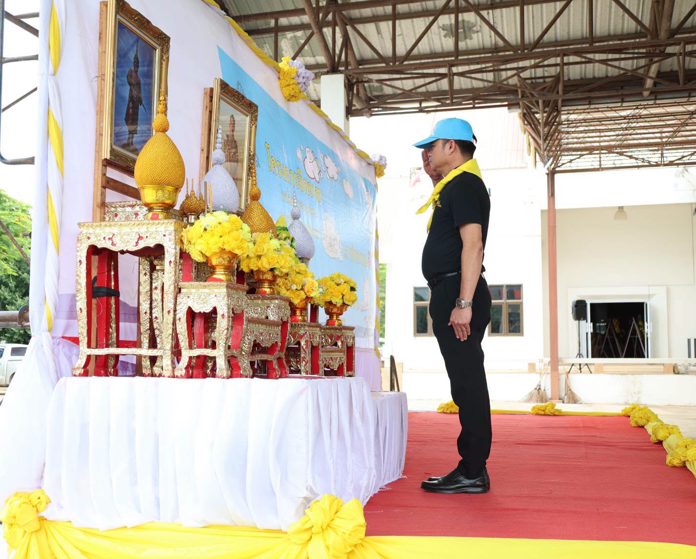 title - ส.ป.ก.ยโสธร ร่วมกิจกรรมจิตอาสาพัฒนา  เนื่องในวัน “สมเด็จพระนารายณ์มหาราช”